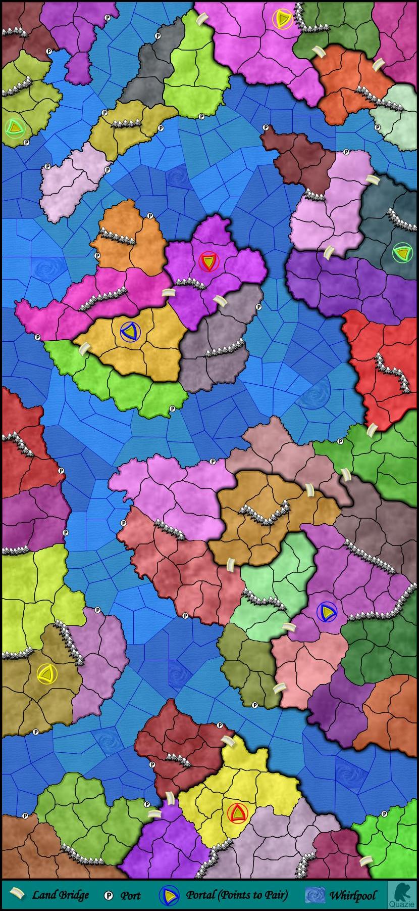 the map
